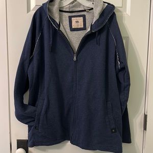 Comfy lightweight zip up hoodie